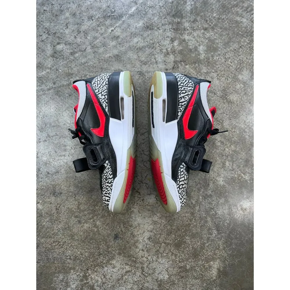 Jordan Legacy 312 Low Chicago Flag Black Blue Red Men’s 9.5
